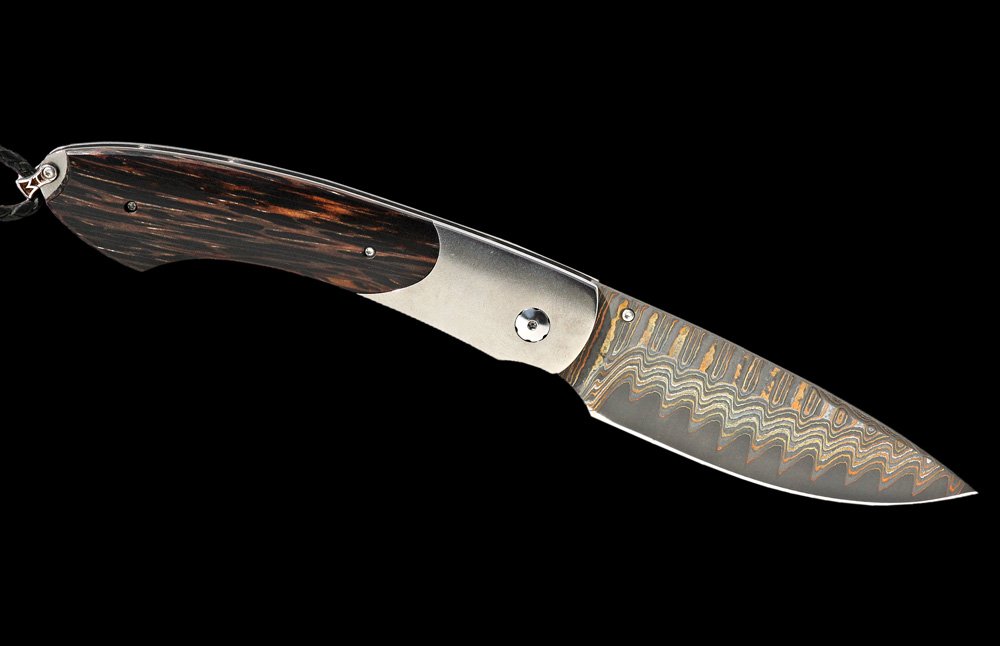 William Henry Limited Edition B12 Island Palm Knife - Scrimshaw Gallery