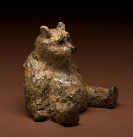 Chris Deverill Bronze Art - Senior Bear - Scrimshaw Gallery
