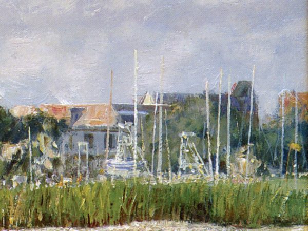 John Stobart - Harbour Town: Hilton Head Island from the Oyster Beds