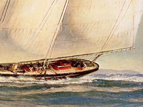 John Stobart - Schooner Yacht "America" in 1851