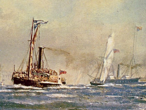 John Stobart - Schooner Yacht "America" in 1851