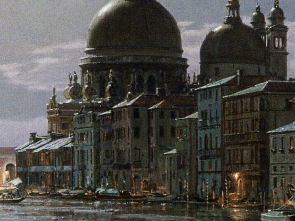 John Stobart - Venice: Moonlight Over the Grand Canal c. 1870