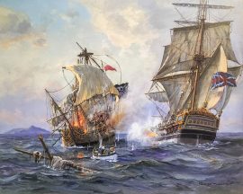 Charles Vickery - No Quarter - No Mercy - Scrimshaw Gallery