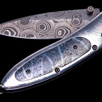 William Henry Limited Edition B05 Lava Knife - Scrimshaw Gallery