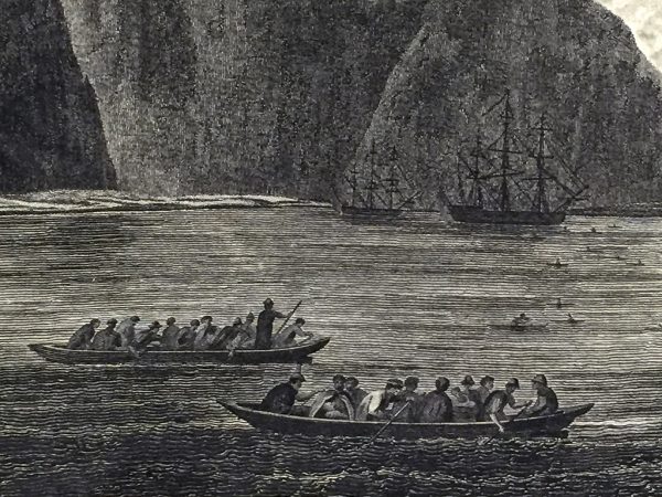 Cook Engraving - A View of Snug Corner Cove in Prince William's Sound