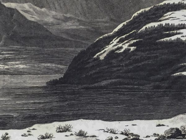 Cook Engraving - A View of Snug Corner Cove in Prince William's Sound