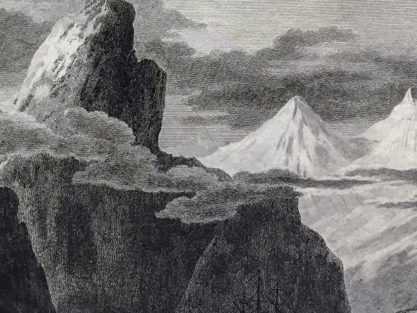 Cook Engraving - A View of Snug Corner Cove in Prince William's Sound