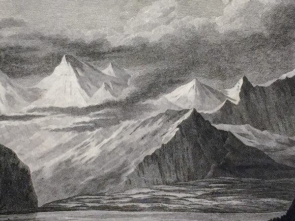 Cook Engraving - A View of Snug Corner Cove in Prince William's Sound