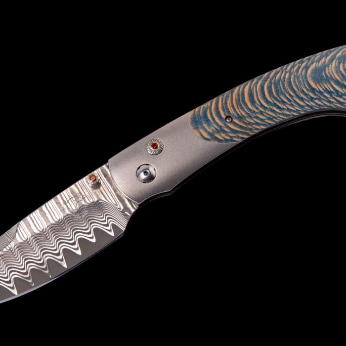 William Henry Limited Edition B12 Crest Knife - Scrimshaw Gallery