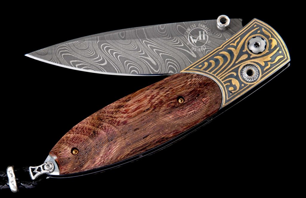 William Henry Limited Edition B05 Crush Knife - Scrimshaw Gallery