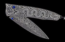 William Henry Limited Edition B30 Silver Dragon Knife