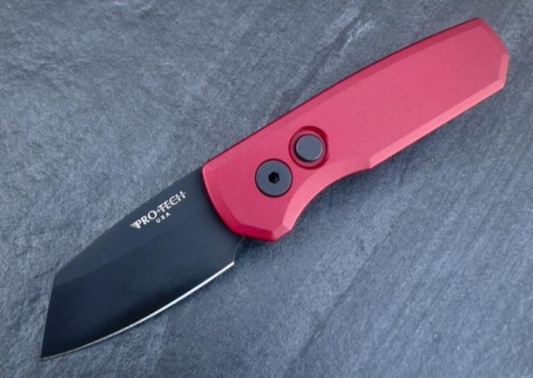 ProTech Automatic Knife - Runt5 Reverse Tanto R5403 Red