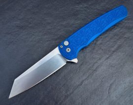 ProTech Automatic Knife - Malibu Reverse Tanto Flipper 5405 Blue Nexus