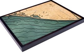 Bathymetric Map Huntington Beach, California