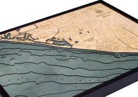 Bathymetric Map Huntington Beach, California